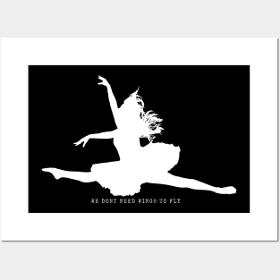 ballerina Posters and Art